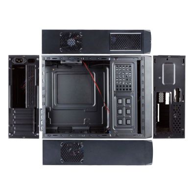 4. Chieftec UE-02B Mini Tower Computer Security & Mounts Black 250W