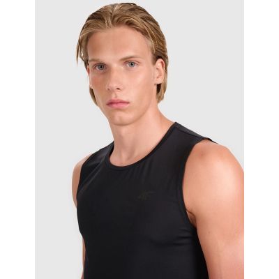 3. Men's quick-drying training tank top 4F 4FWMM00TFSLM0764-20S