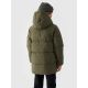 5. Boy's down coat with synthetic filling 4F Junior 4FJWAW24TDJAM464-43S