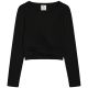 5. Champion Crewneck Croptop T-shirt W 117435 KK001