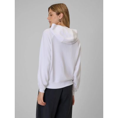 2. Women's regular hooded sweatshirt 4F 4FRSS26TSWSF2990-10S