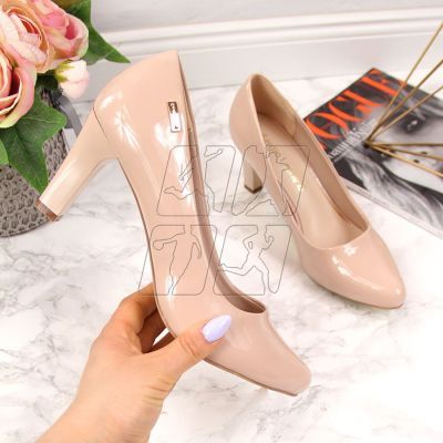 Sergio Leone W SK39J nude patent pumps