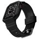 11. Spigen Rugged Armor Pro Case with Strap for Apple Watch 4 / 5 / 6 / 7 / 8 / SE (44/45 mm) - Black