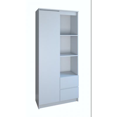 2. RS-80 BILY OFFICE SHELVING WHITE SET