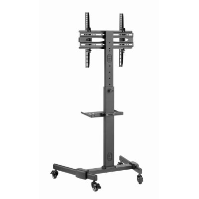 4. GEMBIRD HEIGHT-ADJUSTABLE, MOBILE, WHEEL-FREE TV STAND 32" - 55"