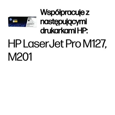 9. HP 83A original black LaserJet toner cartridge