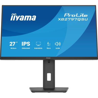 5. iiyama ProLite XB2797QSU-B1 computer monitor 68.6 cm (27") 2560 x 1440 px Quad HD LED Black