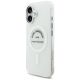 2. Karl Lagerfeld IML Karl RSG Logo MagSafe Case for iPhone 17 - Transparent