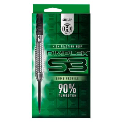 6. Harrows Dimplex S3 Bomb 90% Steeltip Darts
