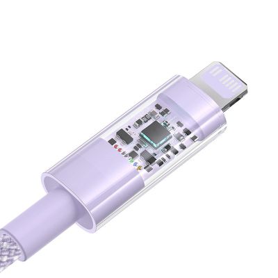 3. Baseus Gem USB C-IP Cable 20W 1m (Purple)