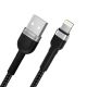 3. Wozinsky WNBAL1 USB-A / Lightning 2.4A cable 1 m - black