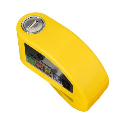 5. Rockbros LBAYG8308 Bike Lock with Alarm and Disc Lock - Orange