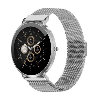 2. Denver SWC-394S 3.35 cm (1.32") AMOLED 43 mm Analog 466 x 466 px Silver
