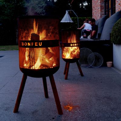 31. Bonfeu garden fire pit Bonves 45 basket black 4502