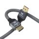 7. Wozinsky HDMI 2.1 Cable 8K 60 Hz 48 Gbps / 4K 120 Hz / 2K 144 Hz 1 m Silver (WHDMI-10)