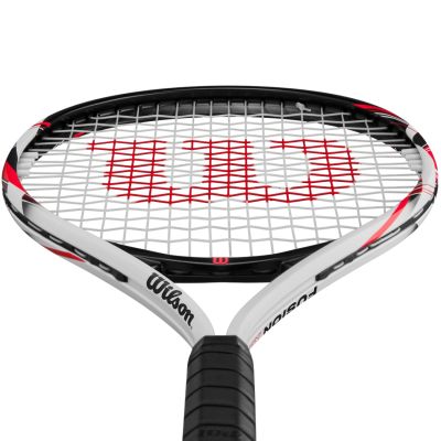 2. Wilson Fusion XL TNS RKT 2 4 1/4 tennis racket white-red-black WR199110U2