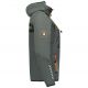 3. Geographical Norway Reine Ass A EO DB 007 W Softshell Jacket WU8184F/GNO-Dark Gray / Orange