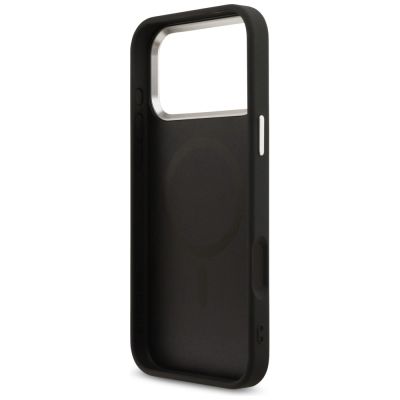 7. Guess 4G Triangle Logo MagSafe case for iPhone 17 Pro Max - black