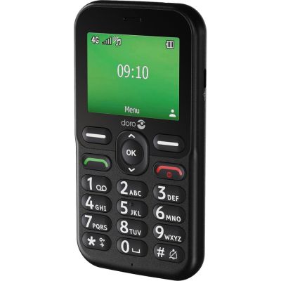 5. Doro Leva E10 6.1 cm (2.4") 118.9 g Black Phone for seniors