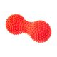Fizjo Spiky roller for massage and rehabilitation Tullo duoball 15.5 cm red REF864