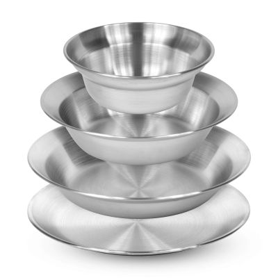 8. OFFLANDER STAINLESS STEEL CAMPING COOKWARE SET