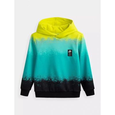 3. Boy's cotton hoodie 4F 4FJWSS26TSWSM3184-90A