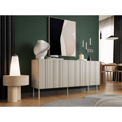 3. ISLA chest of drawers 150.5x40x75 cashmere matt