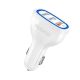 Dudao car charger quick charge Quick Charge 3.0 QC3.0 2.4A 18W 3x USB white (R7S white)