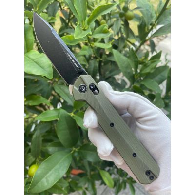 KNIVESPL The First OD Green G10 14C28N knife