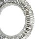 2. DECORATIVE WREATH TIRE 30LED 40CM SILVER