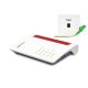 FRITZ!Box 5530 Wireless Router Gigabit Ethernet Dual-band (2.4 GHz/5 GHz) White