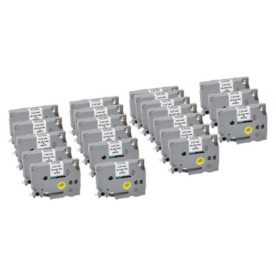 2. G&G 21569 Labeling Tapes Black on White TZe