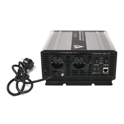 3. Uninterruptible power supply (UPS + AVR) 12V UPS-1200SR Sinus 1200W/600W 12V/230V