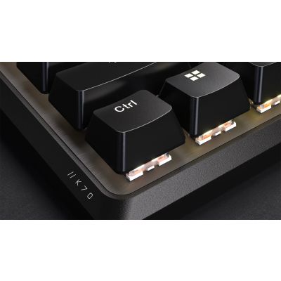 2. CORSAIR Tas K70 Core TKL USB RGB LED Black Keyboard