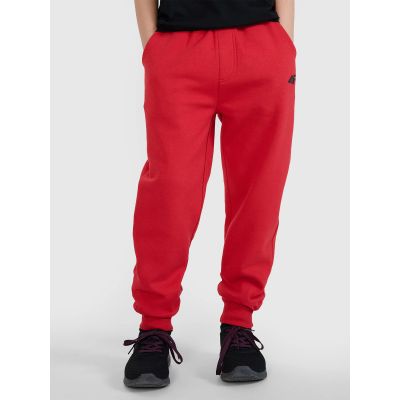 Boys' joggers sweatpants 4F 4FJWSS25TTROM1112-62S
