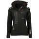 Lady Softshell Geographical Norway REINE BLACK-BLACK LADY 2601 DBC Black / Black (WW7043F/GN Black / Black)/wu8088