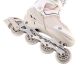 5. NH18188A 2-in-1 GREY-PINK SIZE L (39–43) HOCKEY INLINE SKATES WITH REPLACEABLE HOCKEY BLADE