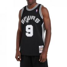 Mitchell &amp; Ness San Antonio Spurs NBA Swingman Jersey Spurs 2001 Tony Parker M SMJYLG19018-SASBLCK01TPA