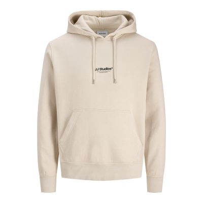3. Jack&Jones Men's Hoodie JJESCHO SWEAT HOOD NOOS 12278789 MOONBEAM