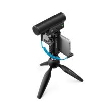 Sennheiser MKE 400 MOBILE KIT - Condenser microphone, supercardioid, equipped with a low-pass filter with a Manfrotto stand