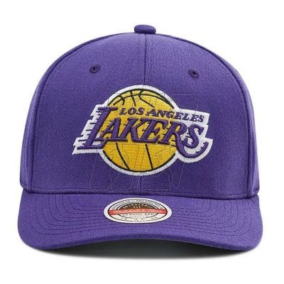 2. Mitchell &amp; Ness NBA Los Angeles Lakers Team Ground 2.0 Stretch Snapback Lakers Cap HHSS3257-LALYYPPPPURP