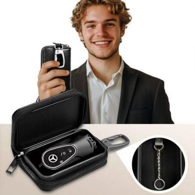 4. Tech-Protect KLR300 RFID Blocking Car Key Case - Black
