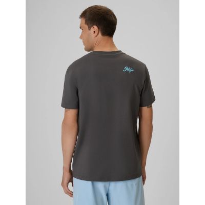2. Men's regular printed T-shirt 4F 4FRSS26TTSHM4295-22S