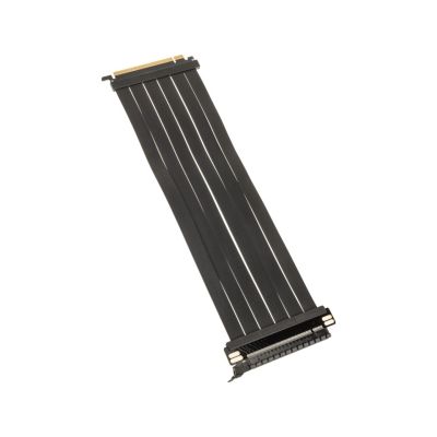 Kolink PCI Express 5.0 x16 auf x16 Riser-Kabel, 180 Grad, black - 30cm