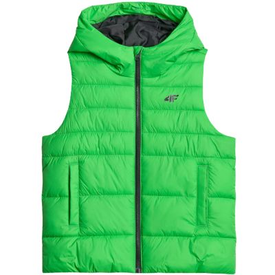 2. Boy's vest 4F M313 green 4FJWSS26TVJAM313 41S