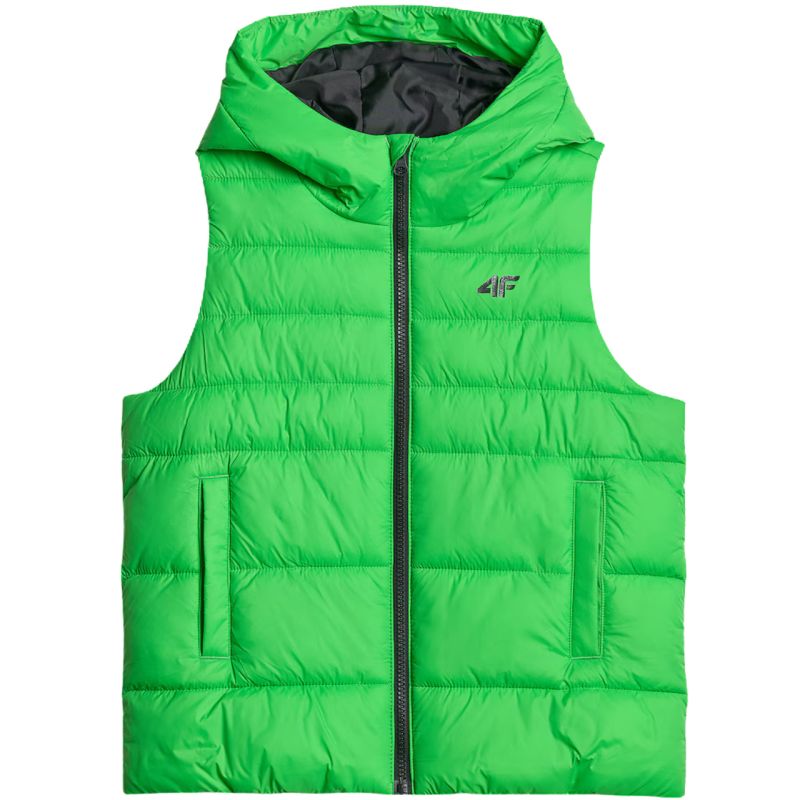 2. Boy's vest 4F M313 green 4FJWSS26TVJAM313 41S