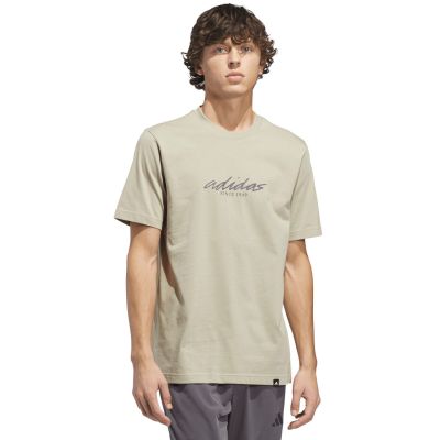 Men's adidas Color Connect Graphic T-shirt beige KE1315
