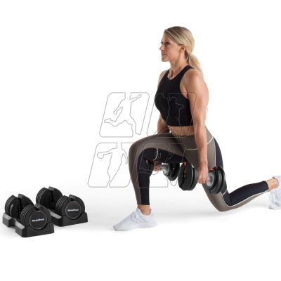 8. Nordictrack adjustable dumbbells 25 KG NAMSDB20