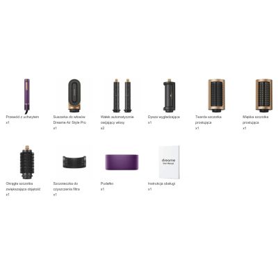 3. Dreame Airstyle Pro Purple Hair Curler