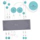 6. i-tec CADUAL4KDOCK Wired Docking Station USB 3.2 Gen 1 (3.1 Gen 1) Type-C Black, Turquoise